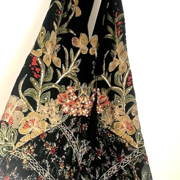 OPULENT HOLIDAY DRESS- Frida Kahlo Style